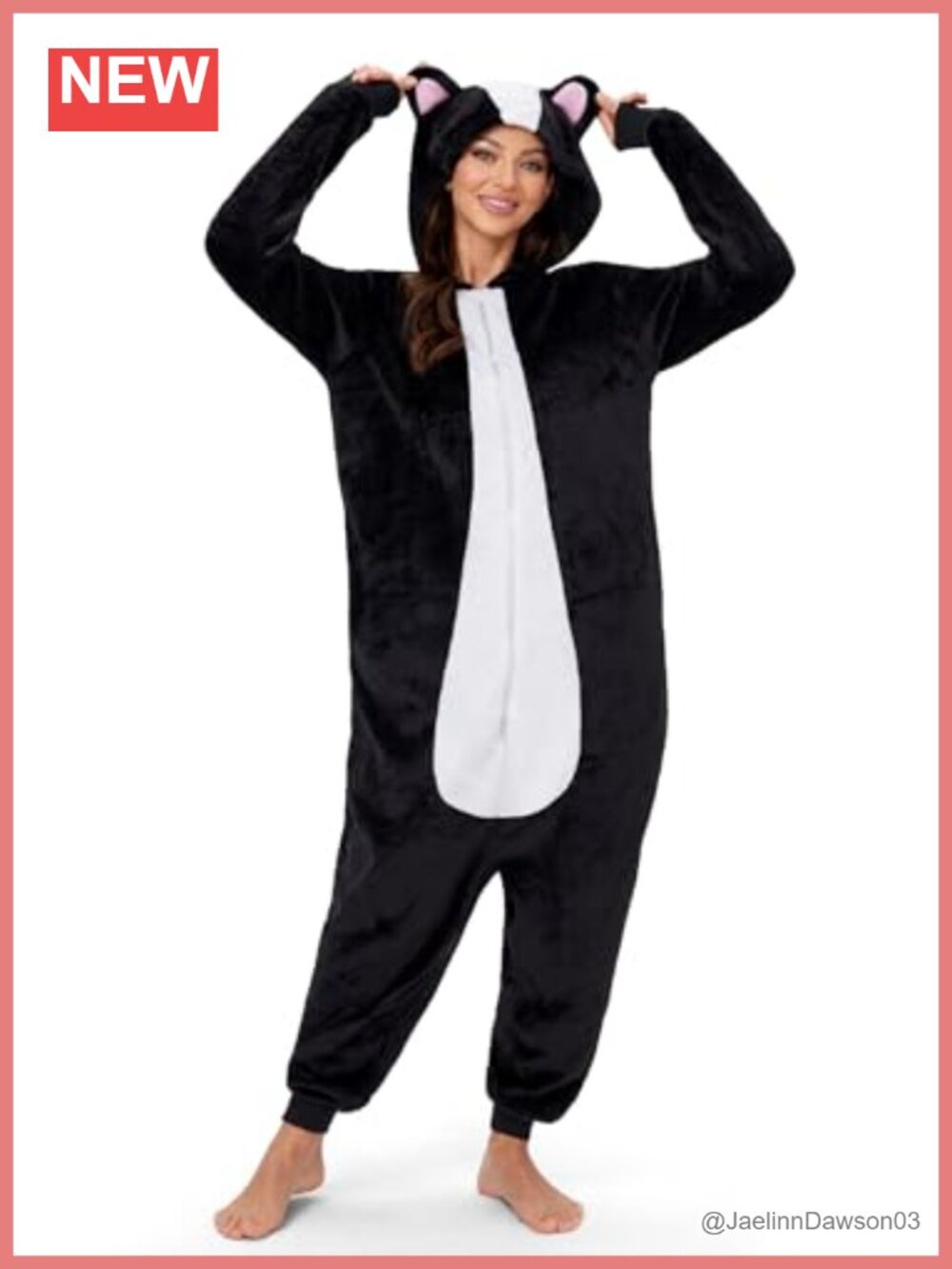 Sherpa Fleece Plush Animal Hooded Onesie Pajama Costume